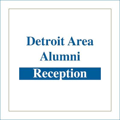 Detroit Area Alumni Reception With President Thomas J. and Marcia J. Haas